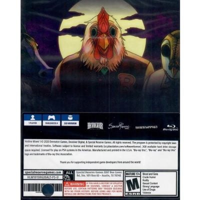 Hotline Miami - Ps4 (Novo)