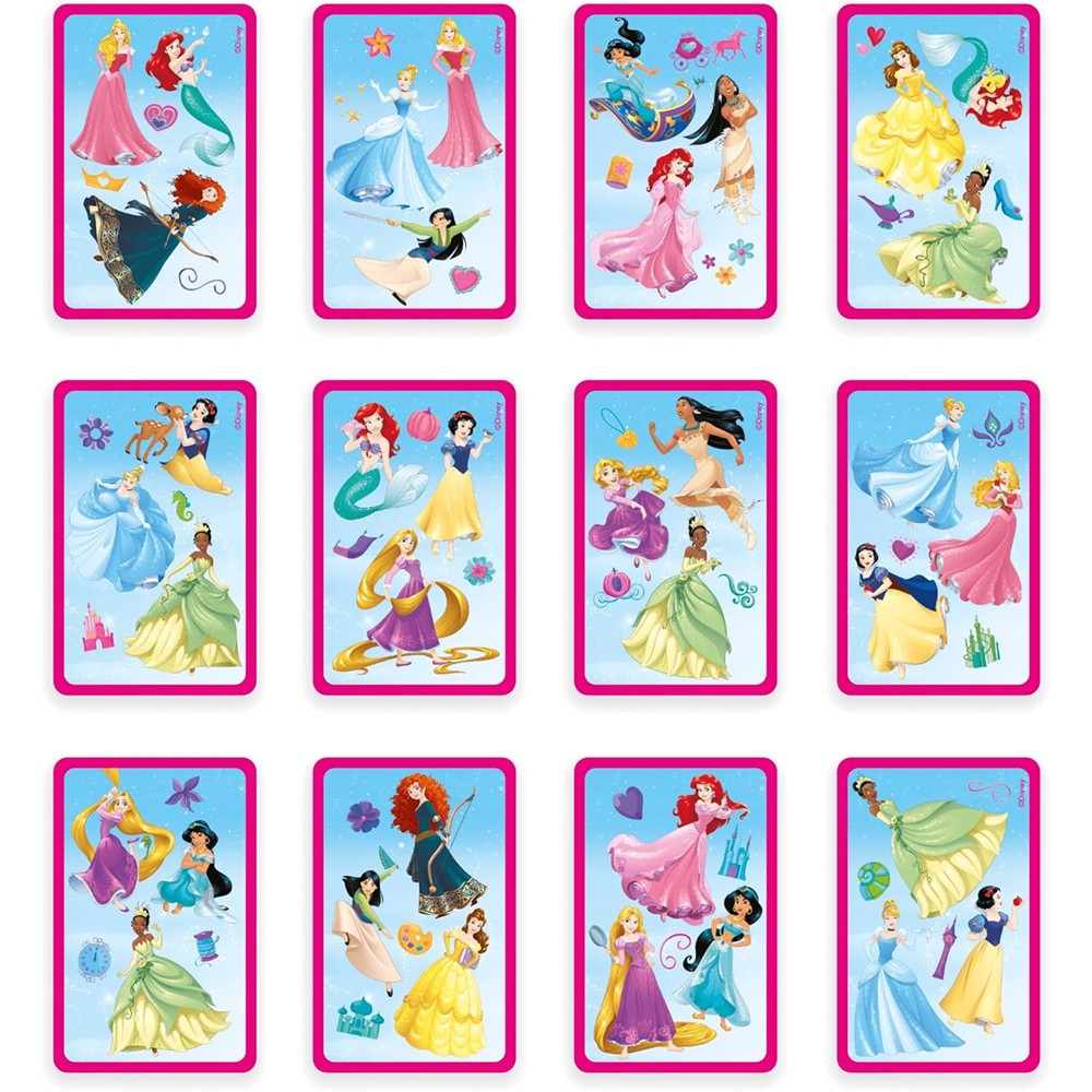 Jogo De Cartas Eu Vi! Disney Princesas Copag | Memória, Atenção E Rapidez Para Toda A Família