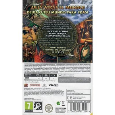Jumanji Aventuras Salvajes - Nintendo Switch (Novo) (Europeu)