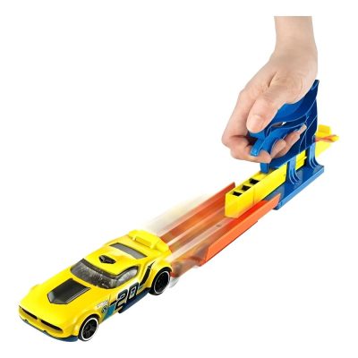 Lançador Hot Wheels Fth84 City Básico Com Carro