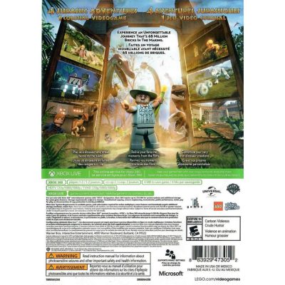 Lego Jurassic World - Xbox 360 (Usado)