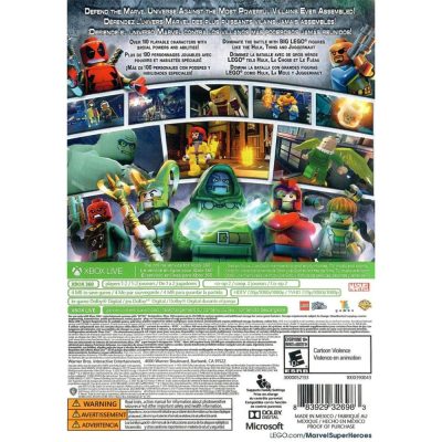 Lego Marvel Super Heroes - Xbox 360 (Usado)