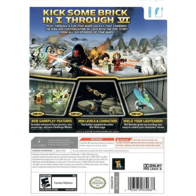 Lego Star Wars The Complete Saga - Nintendo Wii (Usado) (Sem Manual)