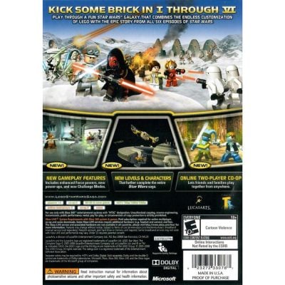 Lego Star Wars The Complete Saga - Xbox 360 (Platinum Hits) (Seminovo)