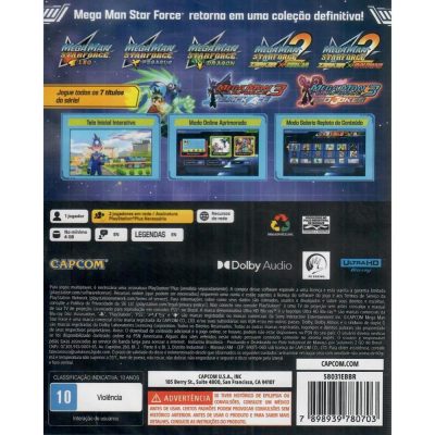 Mega Man Starforce Legacy Collection - Ps5 (Novo)