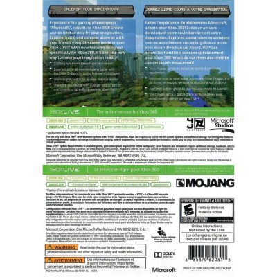 Minecraft - Xbox 360 (Usado) (Mancha)