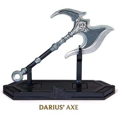 Miniatura Machado Do Darius - League Of Legends True Metal Weaponry - Spin Master