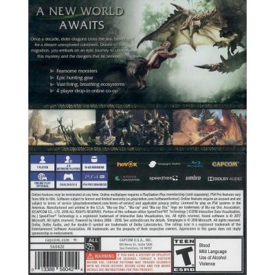 Monster Hunter World - Ps4 (Usado)