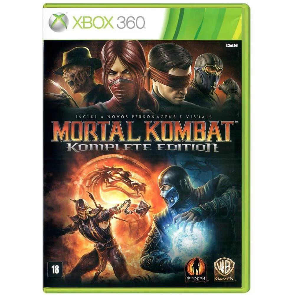 Mortal Kombat Komplete Edition – Xbox 360 (Usado) Mortal Kombat Komplete Edition - Xbox 360 (Usado)