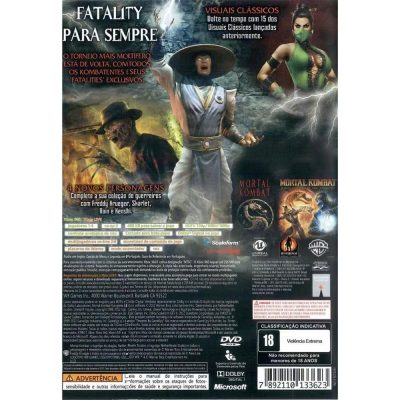 Mortal Kombat Komplete Edition - Xbox 360 (Usado)