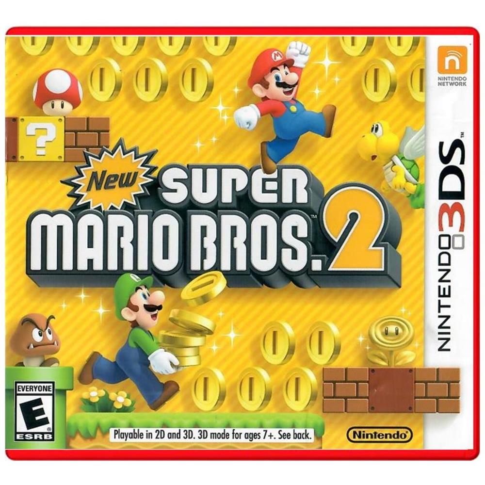 New Super Mario Bros. 2 – Nintendo 3Ds (Sem Manual) (Usado) (Trava De Cartucho) New Super Mario Bros. 2 - Nintendo 3Ds (Sem Manual) (Usado) (Trava De Cartucho)