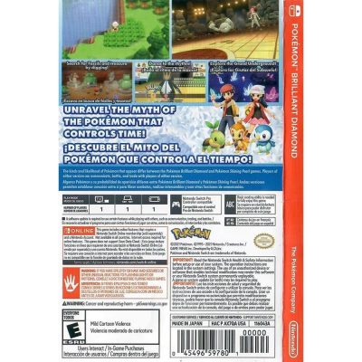 Pokémon Brilliant Diamond - Nintendo Switch (Seminovo)