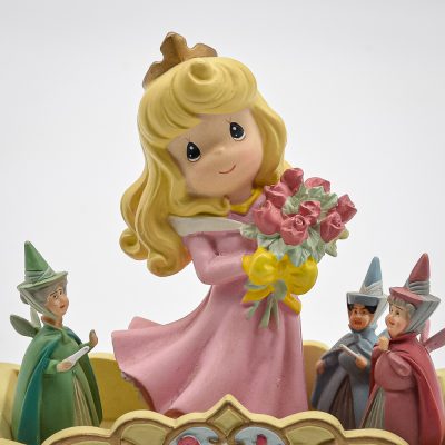 Precious Moments Disney Showcase Collection, "Hail To The Princess" - Disney Birthday Parade Resin Figurine, 104405 - Heartfelt Collectible Decor