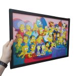 Quadro Com Moldura – Simpsons (33X48cm) (Seminovo) (Com Detalhe Na Moldura) Quadro Com Moldura - Simpsons (33X48cm) (Seminovo) (Com Detalhe Na Moldura)