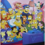 Quadro Com Moldura – Simpsons (33X48cm) (Seminovo) (Com Detalhe Na Moldura) Quadro Com Moldura - Simpsons (33X48cm) (Seminovo) (Com Detalhe Na Moldura)