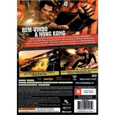 Sleeping Dogs - Xbox 360 (Seminovo)