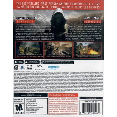 Sniper Ghost Warrior: Contracts 2 Double Pack - Ps5 (Novo)