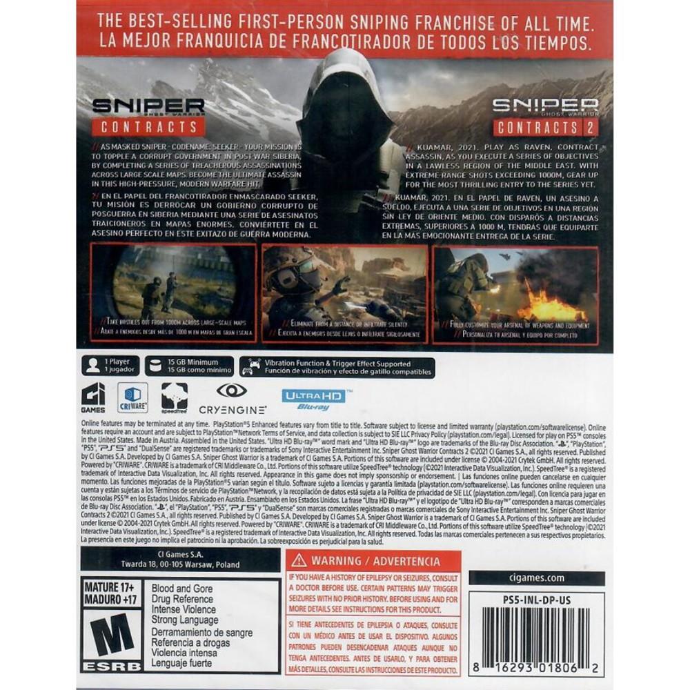 Sniper Ghost Warrior: Contracts 2 Double Pack - Ps5 (Novo)