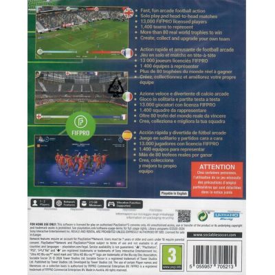 Sociable Soccer 25 - Ps5 (Novo) (Europeu)