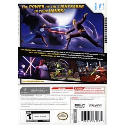 Star Wars The Clone Wars - Nintendo Wii (Usado)