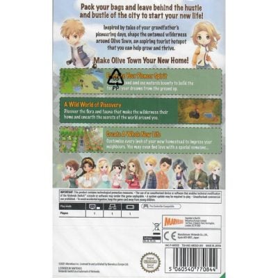 Story Of Seasons Pioneers Of Olive Town - Nintendo Switch (Novo) (Europeu)