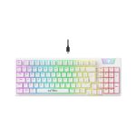 Teclado Mecânico Gamer Force One Yari Rgb, Switch Gateron Yellow, Hot-Swap, Keycap Personalizável, Cabo Removível – Fr.Tc.Ya.01 Teclado Mecânico Gamer Force One Yari Rgb, Switch Gateron Yellow, Hot-Swap, Keycap Personalizável, Cabo Removível – Fr.Tc.Ya.01