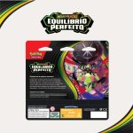 Trading Card Game Pokemon - Pokémon Blister Triplo Equilibrio Perfeito Makuhita (19 Cartas) (Novo)