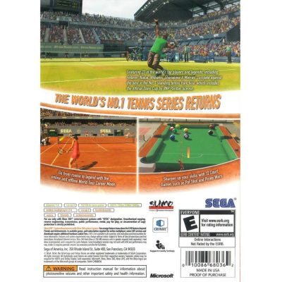 Virtua Tennis 2009 - Xbox 360 (Seminovo)