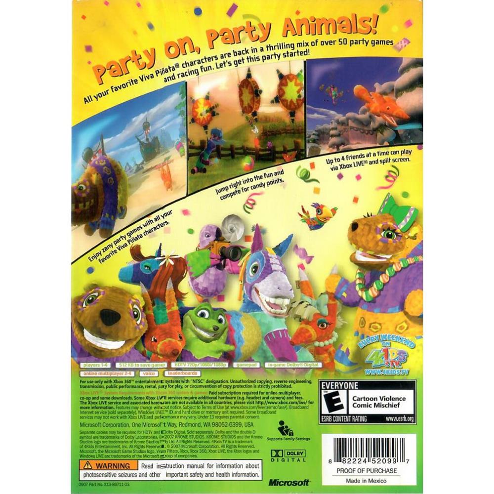 Viva Pinata - Xbox 360 (Usado) (Sem Manual)