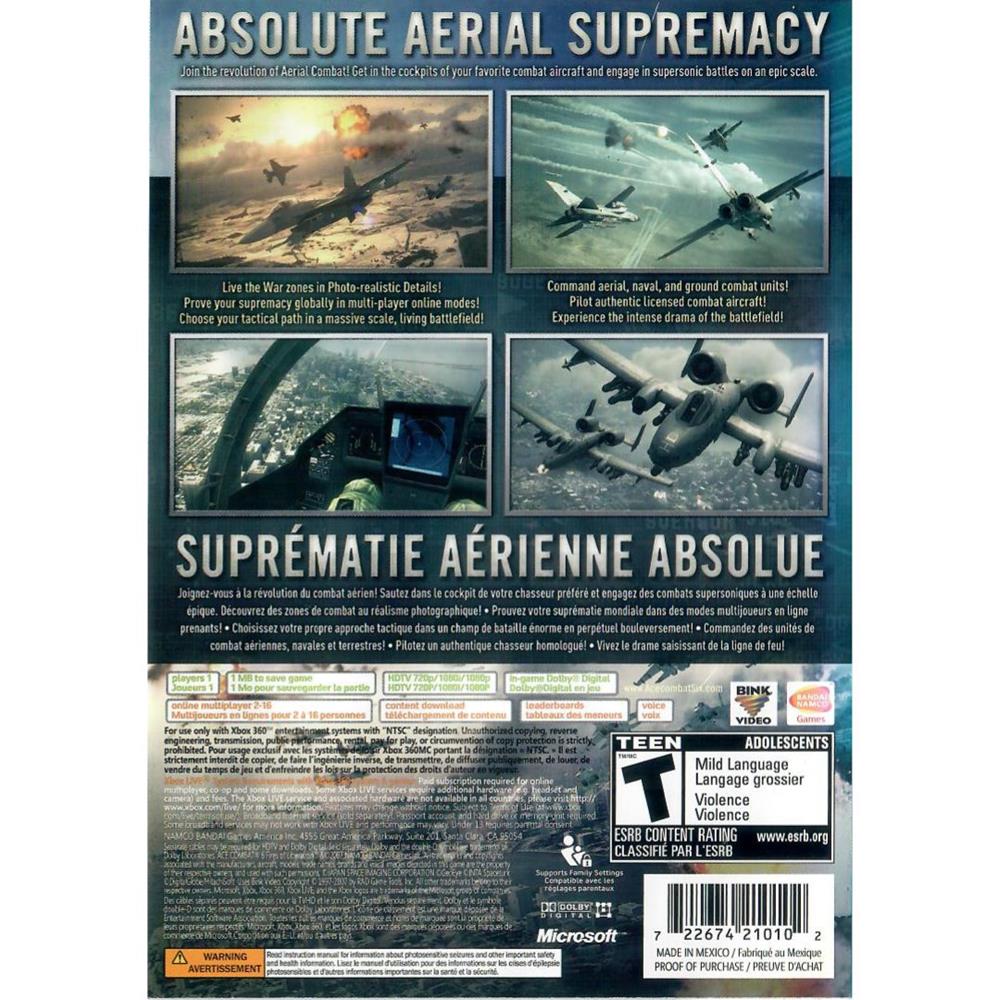 Ace Combat 6 Fires Of Liberation - Xbox 360