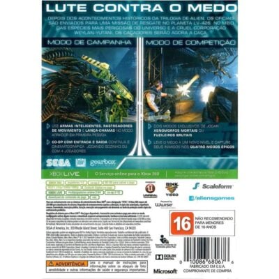 Aliens Colonial Marines - Xbox 360 (Usado)