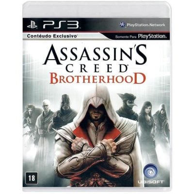 Assassins Creed Brotherhood - Ps3 (Usado) (Trava Do Disco)