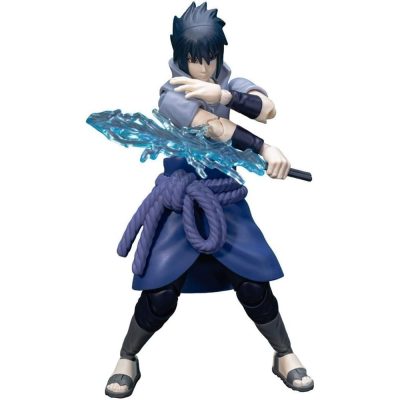 Blokees Naruto Champion Class 04 - Sasuke Uchiha Model Kit Articulado Com 80 Peças