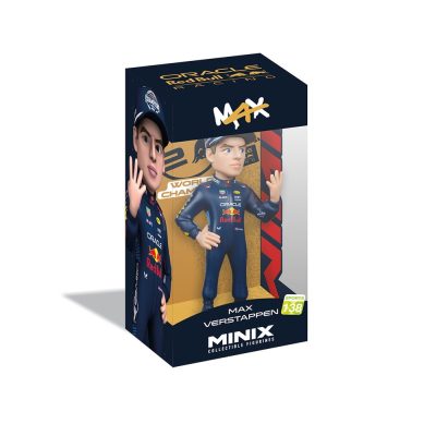 Boneco Minix Max Verstappen 4 World Champion #138 – Red Bull Racing (Formula 1)