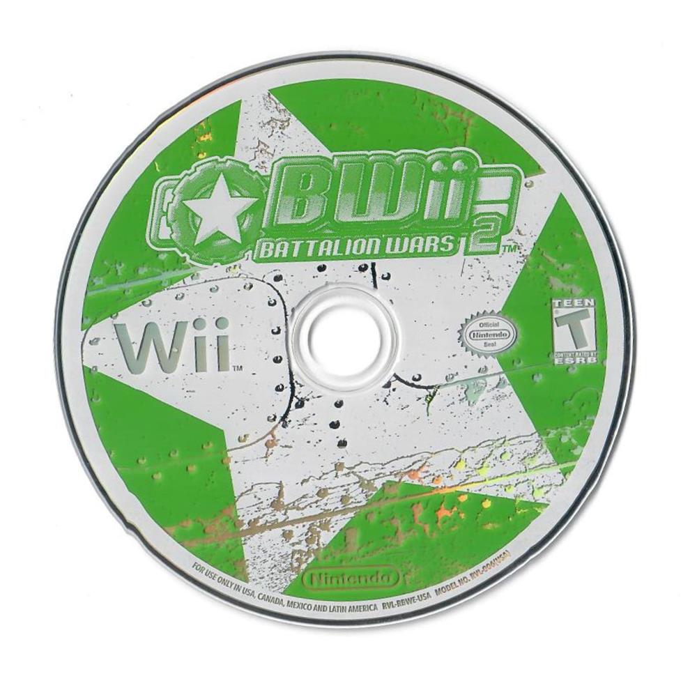 Bwii Bat Talion Wars 2 – Nintendo Wii (Usado) (Somente O Disco) Bwii Bat Talion Wars 2 - Nintendo Wii (Usado) (Somente O Disco)