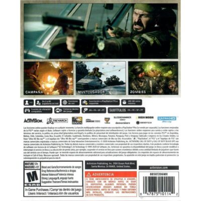 Call Of Duty Black Ops Cold War - Ps5 (Usado)