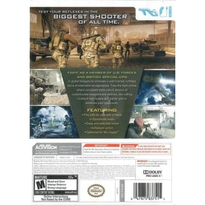 Call Of Duty Modern Warfare - Nintendo Wii (Seminovo)