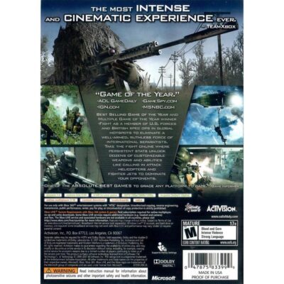 Call Of Duty Modern Warfare - Xbox 360 (Seminovo)