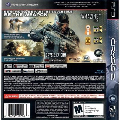 Crysis 2 - Ps3 (Seminovo)