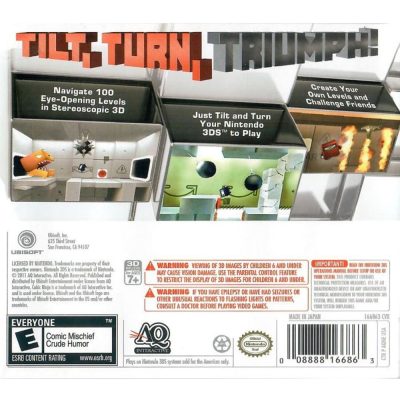 Cubic Ninja Action Adventure Twisted - Nintendo 3Ds (Seminovo)