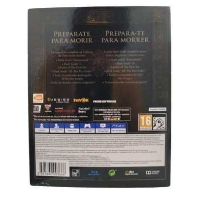 Dark Souls Trilogy - Ps4 (Seminovo) (Europeu)