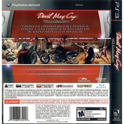 Devil May Cry Hd Collection - Ps3 (Usado)