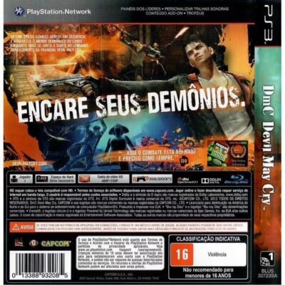 Dmc Devil May Cry - Ps3 (Usado)