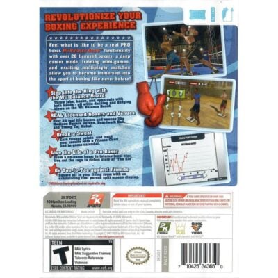 Don King Boxing - Nintendo Wii (Seminovo)