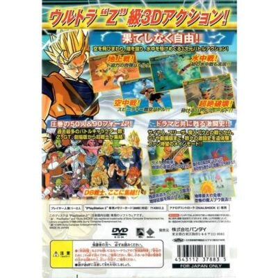Dragon Ball Z Sparking - Ps2 (Japones) (Manual Amassado) (Seminovo)