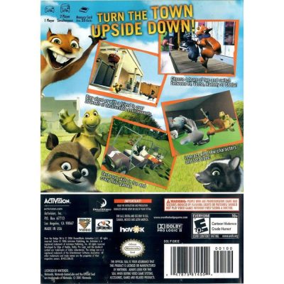 Dream Works Over The Hedge - Game Cube (Usado) (Disco Crakelado) (Sem Manual)