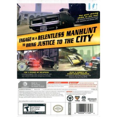 Driver San Francisco - Nintendo Wii (Usado)