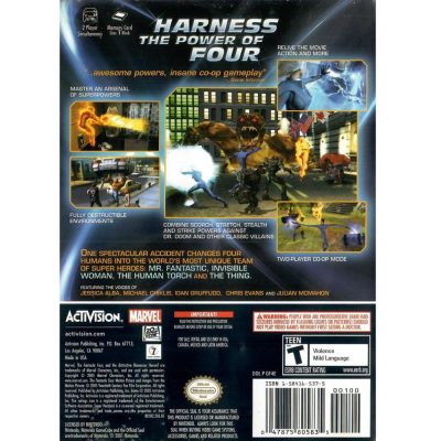 Fantastic 4 - Game Cube (Usado) (Sem Manual)