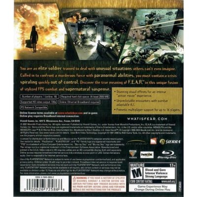 Fear First Encounter Assault Recon - Ps3 (Usado)