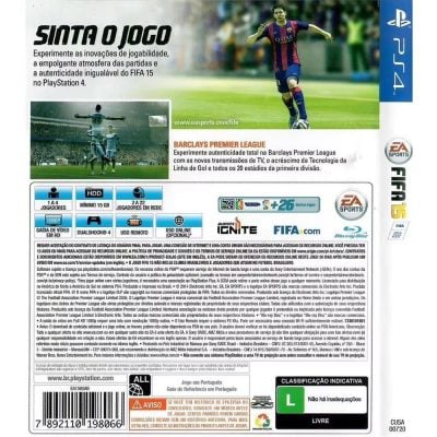 Fifa 15 - Ps4 (Usado)